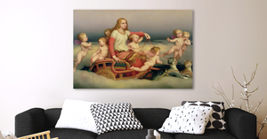 Fine Art | Cats and Angels | Kunstdruck auf Leinwand - MegaCat